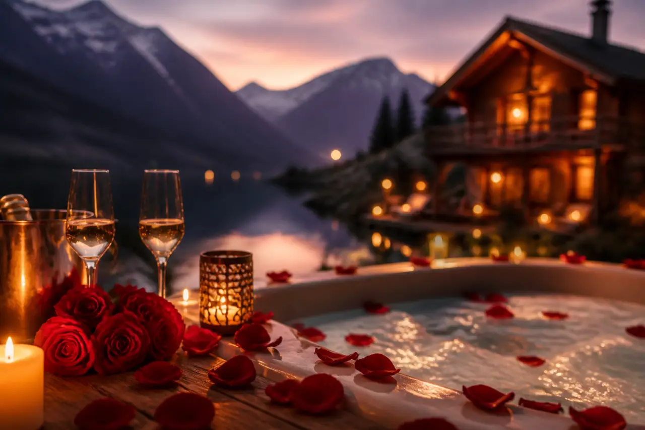 Spa privatif, lac ou cabane : quel week-end amoureux choisir en Rhône-Alpes ?