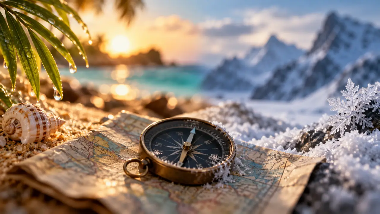 Voyage en hiver : choisir entre la douceur tropicale et l'aventure polaire