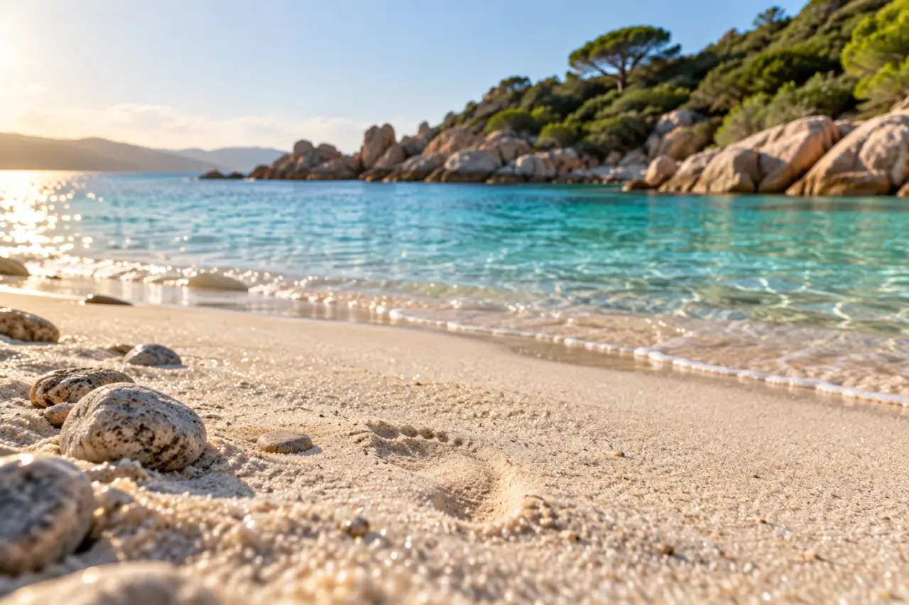 Plages de Corse-du-Sud : sable fin, criques accessibles et coins moins fréquentés