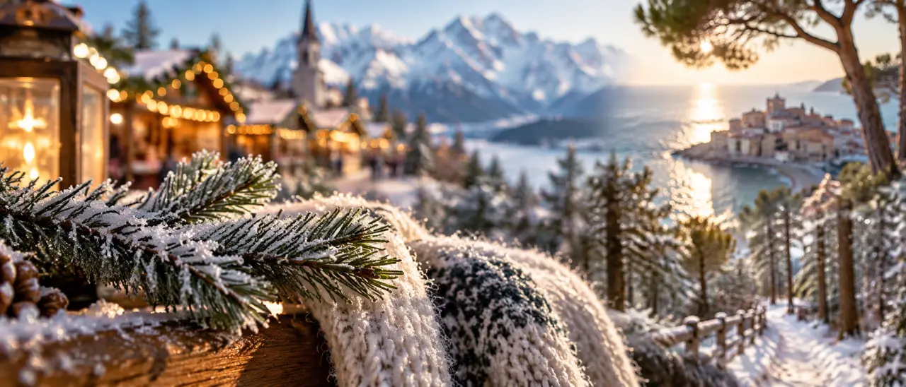 La France en hiver se découvre selon quatre envies : neige, marchés de Noël, soleil ou grand air