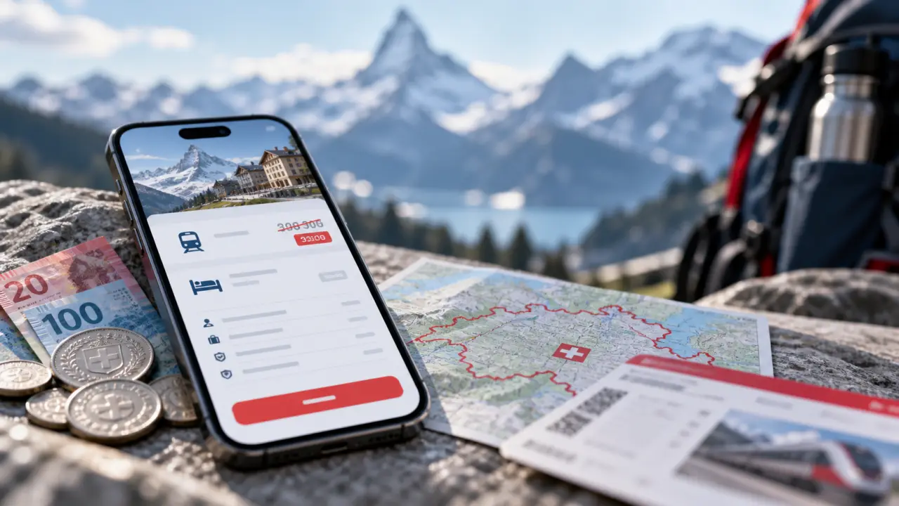 Voyage dernière minute en Suisse : le prix baisse parfois, pas les frais annexes