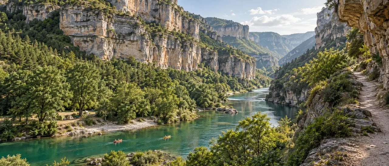 Camping dans l’Aveyron près des Gorges du Tarn